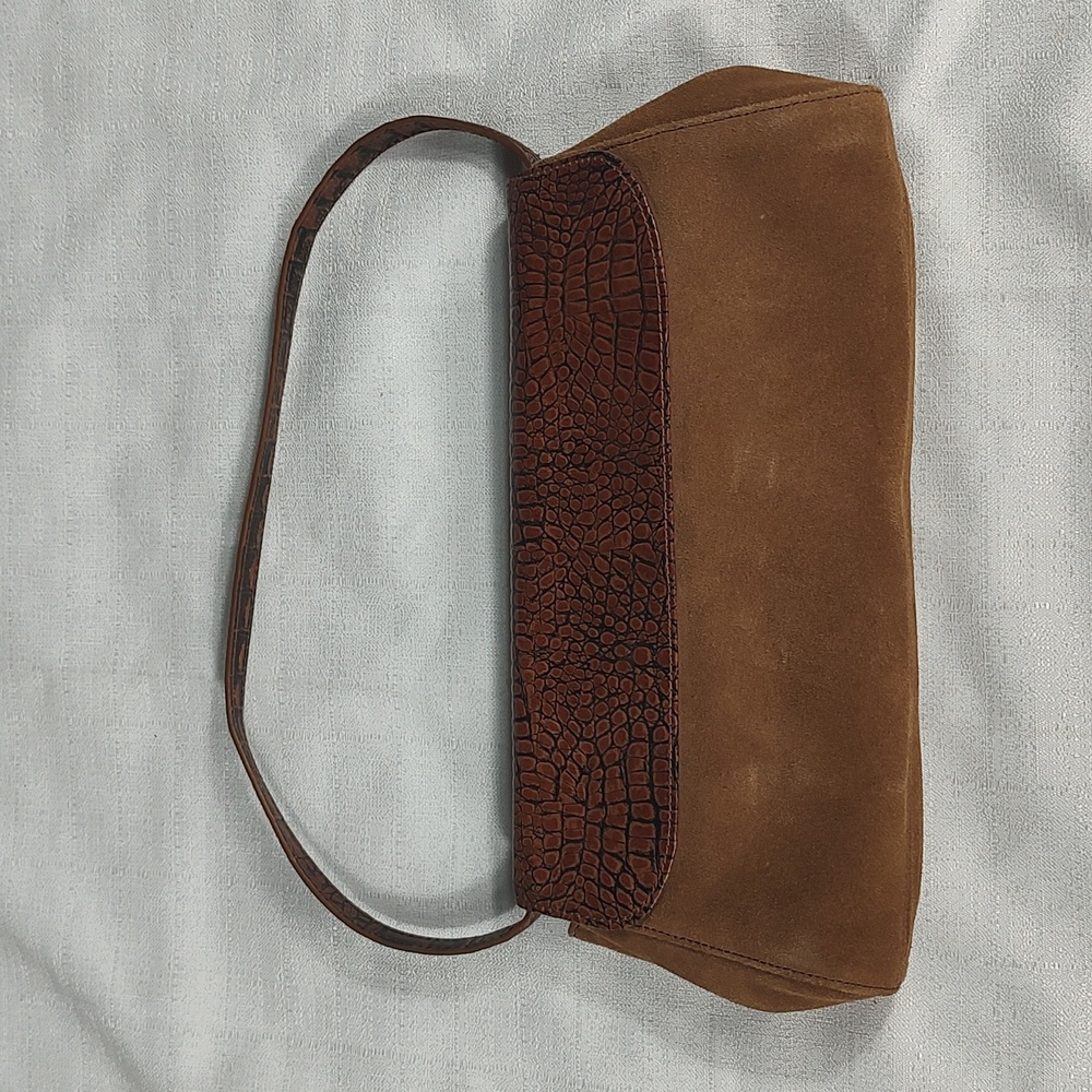 Preston and York Small Western Chic Handbag Brown Pockets Inside